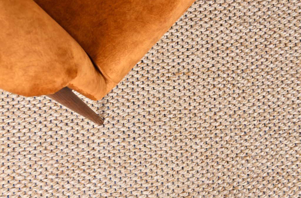 1 BY 1 PANAMA BLUE WEFT | Buy Indoor Rugs Online in India - Extraweave